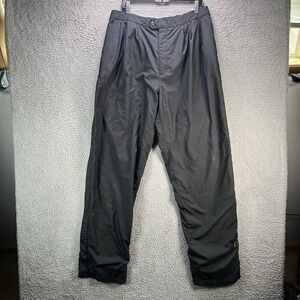 FootJoy DryJoys Pants Mens Large Black Waterproof Golf Elastic Waist Rain